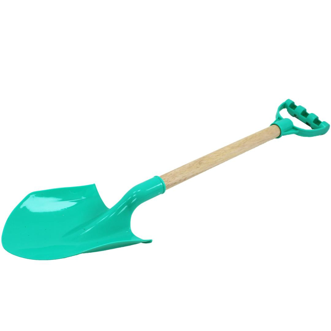 2 Pcs Premium Beach Shovel Set with Sharp and Square Trowels Sturdy - 909043