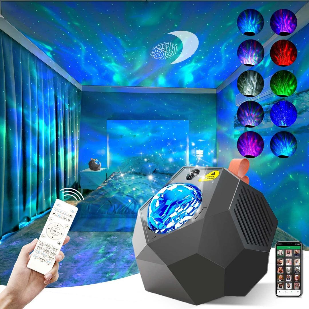 Galaxy Projector Quran Speaker – A Celestial Experience for the Soul